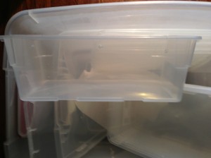 Safety Bins with Air Holes